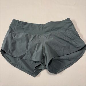 Lululemon Speed Up Low-Rise 2.5” Lined Running Short - Green